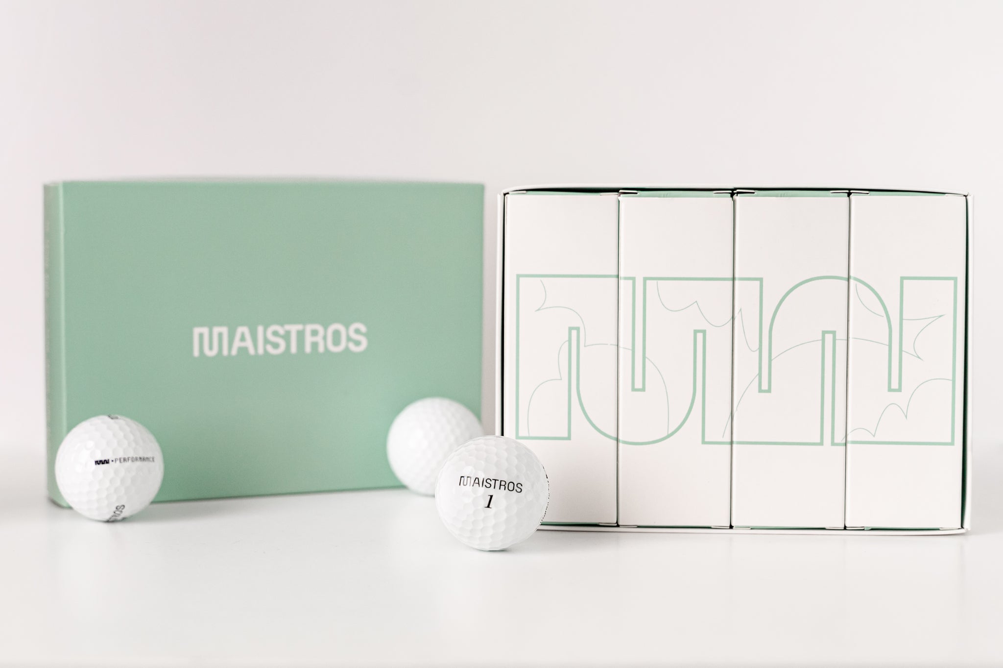 MAISTROS Pelotas de Golf